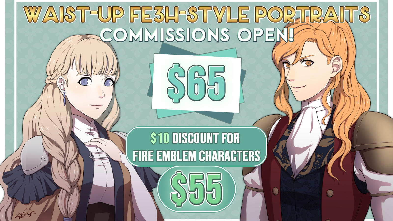 FE3H Portrait Commissions